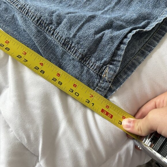 Vintage 90s Y2K Freestyle Low Rise Baggy Denim Jeans Womens Size 20 Grunge Indie - Picture 8 of 10